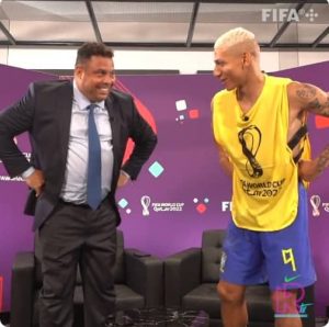 Richarlison y Ronaldo, qatar 2022