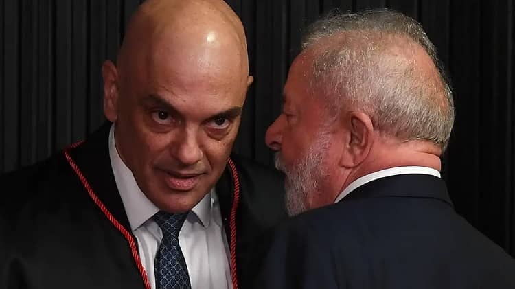 brasil, juez alexandre Moares y Lula
