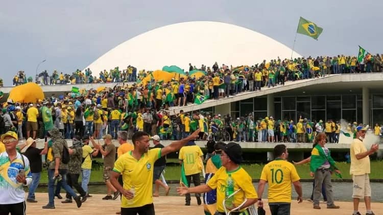 brasil toma de bolsonaristas