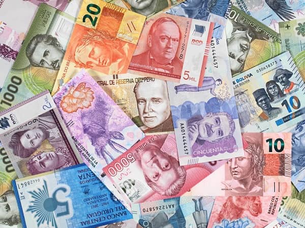 monedas latinoamericanas