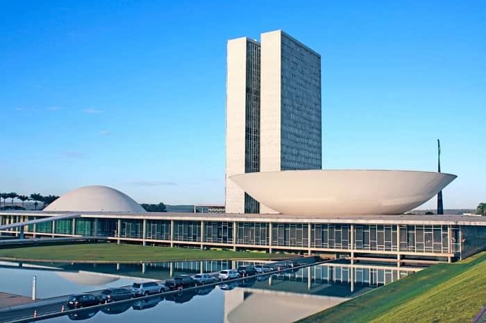 Plaza de los tres poderes, Brasilia, arquitectura