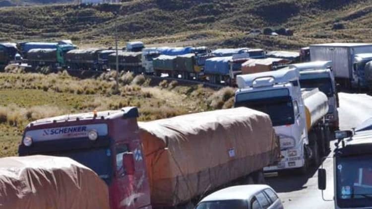perú bloqueo caminos, frontera bolivia