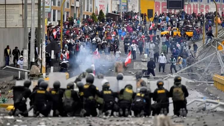 Perú protestas sociales