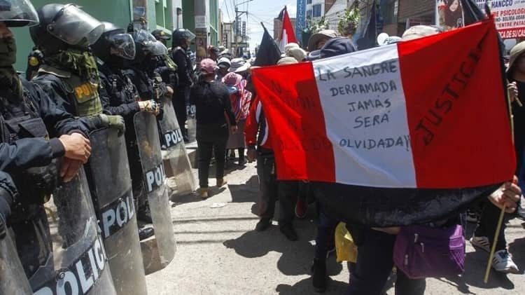 perú protestas, estado de emergencia