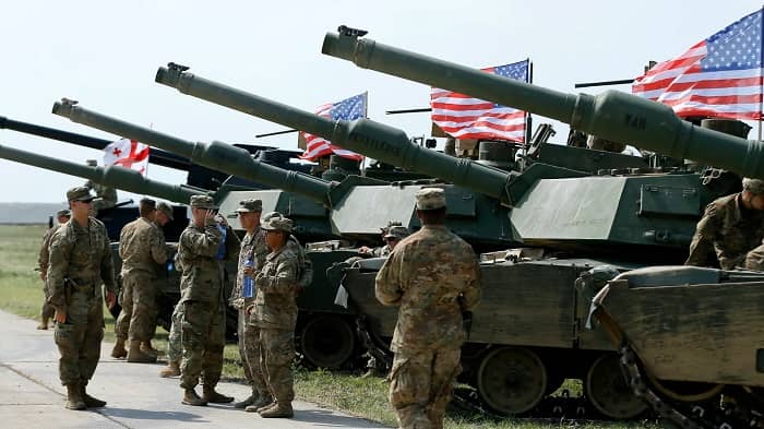 envio de tanques EEUU y Europa a Ucrania contra Rusia