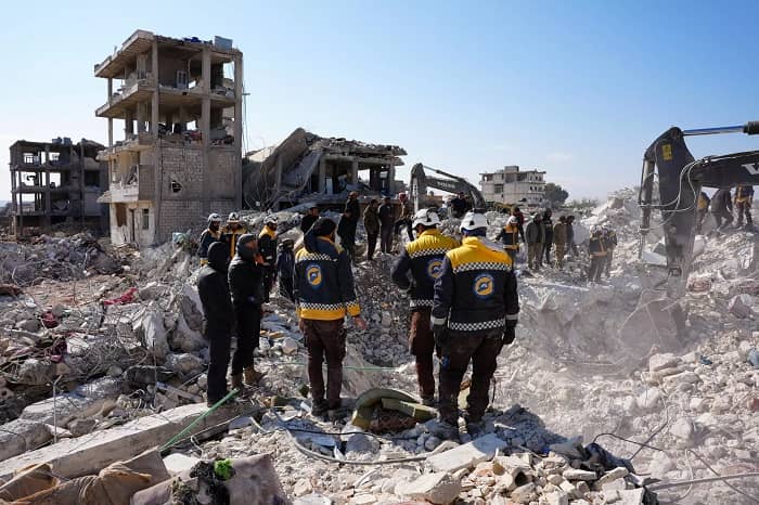 siria, terremoto, rescatistas de primera respuesta, emergencias
