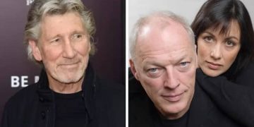 Roger Waters, Golmour y esposa