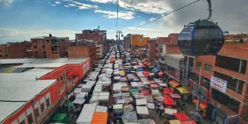 El alto, comercio informal