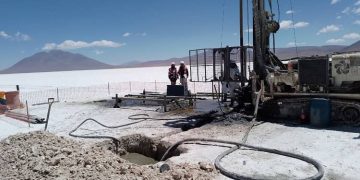 exploración litio Potosí, bolivia, YLB