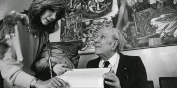 borges y María Kodama