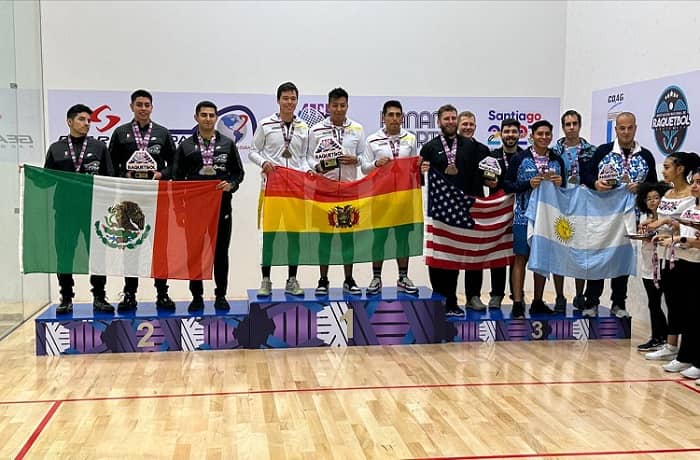 raquet Guatemala 2023, cupos panamericanos Santiago