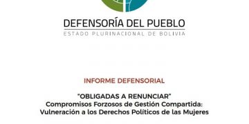 Defensoría del pueblo, informe ley de acoso político 2023