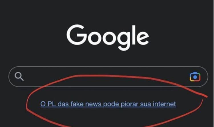 google informar ley Fake News, desinformación, brasil