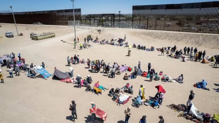 migrantes frontera EEUU y México