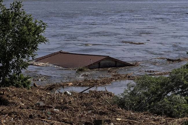 ucrania represa rota inundaciones
