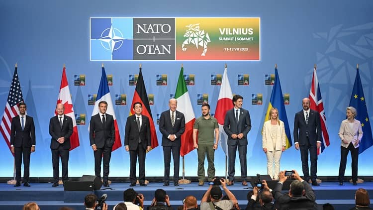 cumbre Vilnius. OTAN, Ucrania