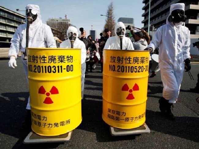japón protesta vertido aguas Fukushima