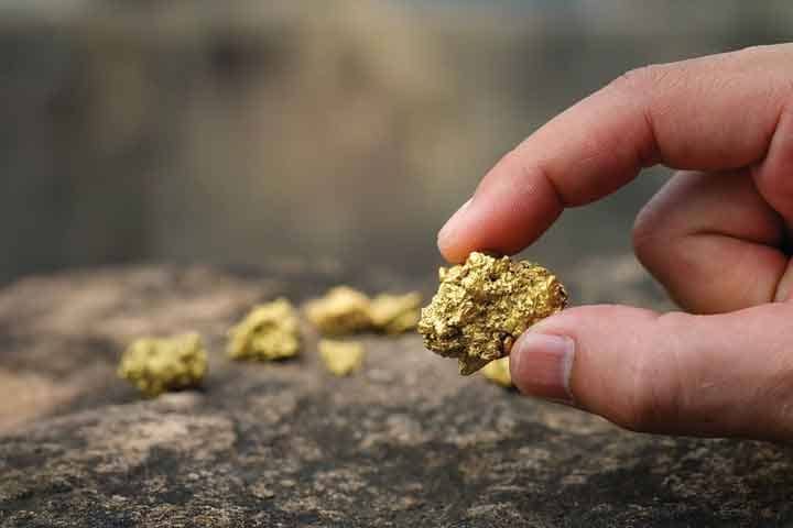 oro minería, economía