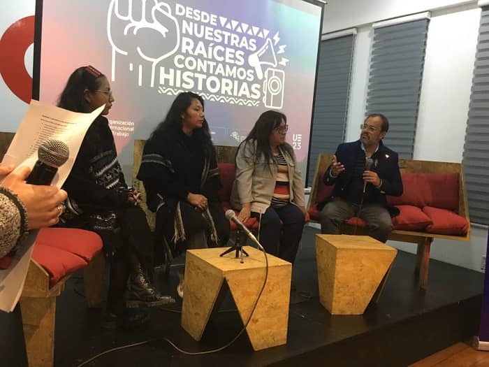 OIT , embajada España, concurso taller pueblos indígenas