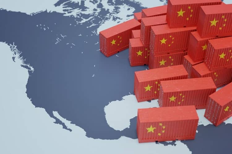 China, comercio, mercado