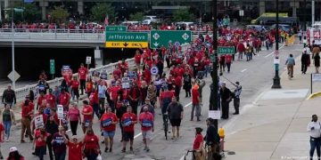 estados unidos, huelga automotriz, trabajadores