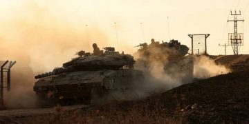 tanques israel a franja de gaza