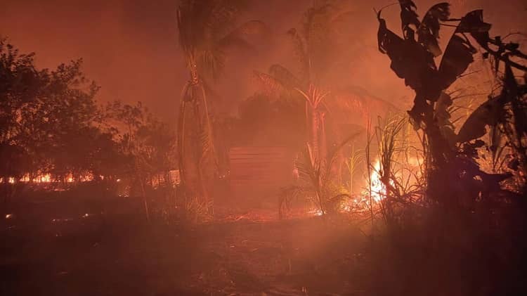 incendios forestales Rurenabaque Beni 2023