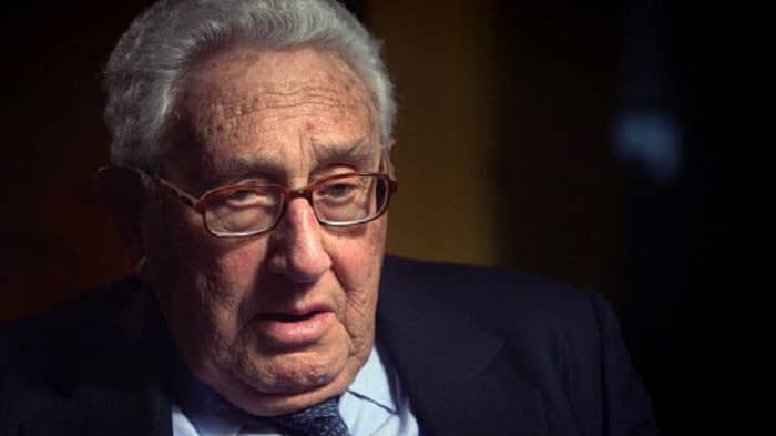 Kissinger Ex secretario de estado de EUU
