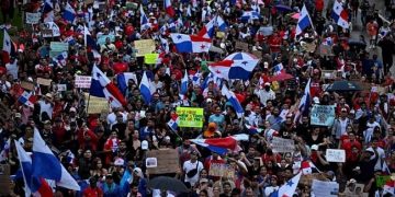 panamá protestas contra minera