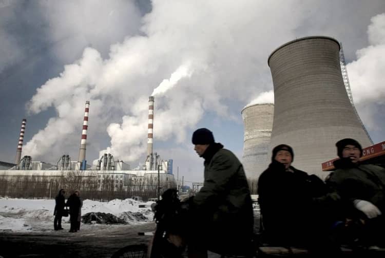 china contaminación carbón