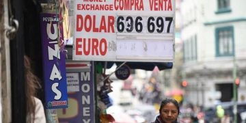 dolares cambio a bolivianos