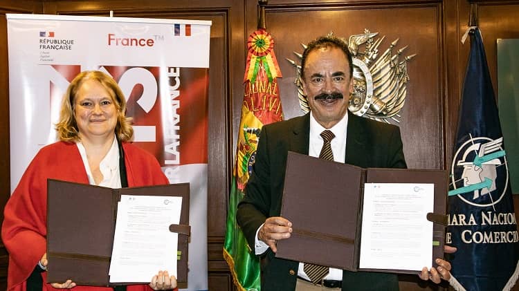 Acuerdo comercial embajada Francia y CNC