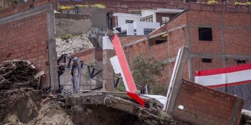 inundaciones desborde ríio, Irpavi, La Paz 2024