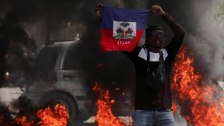 Haití, américa latina, protestas