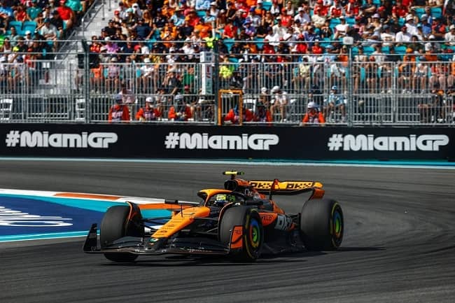 F1 mcLaren, lando norris, miami