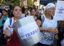 Argentina protestas por ajustes Milei