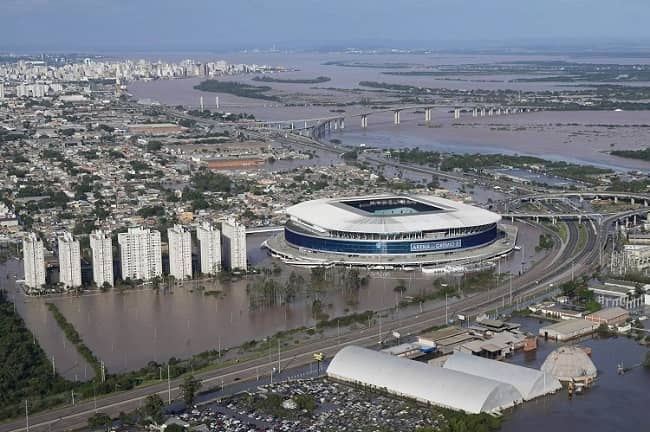 Brasil, inundaciones porto alegre, cambio climático,