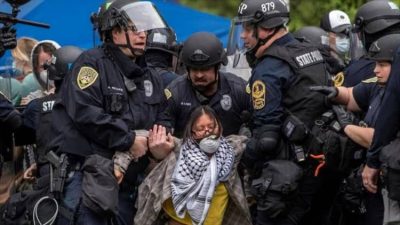 EEUU represión policial universidad Columbia propalestina
