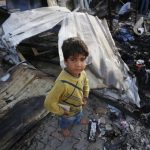 Rafah, refugio en Gaza atacado por israel