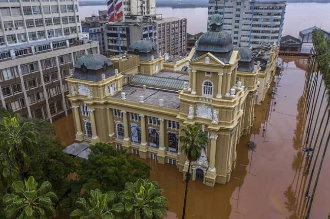 Brasil, museo de Rio grande do sul, inundaciones 2024