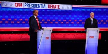 debate presidencial eeuu 2024 trump y biden