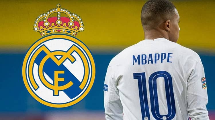 mbappé y Real Madrid fútbol