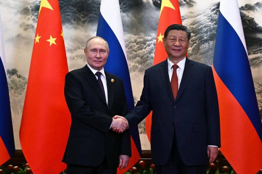 rusia china, putin Xi jinping