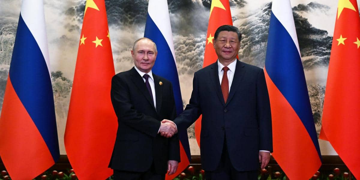 rusia china, putin Xi jinping