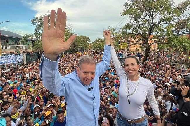 elecciones venezuela, machado y gonzalez, oposición