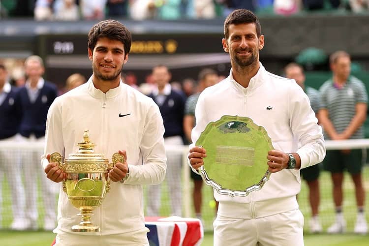 wimbledon Alcaraz vs Djokovic