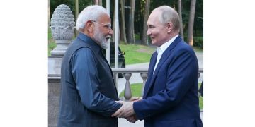 India y Rusia en Moscú