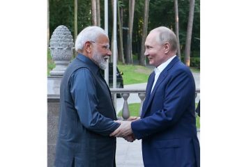 India y Rusia en Moscú