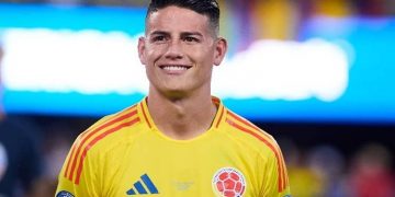 James Rodriguez Colombia copa américa 2024