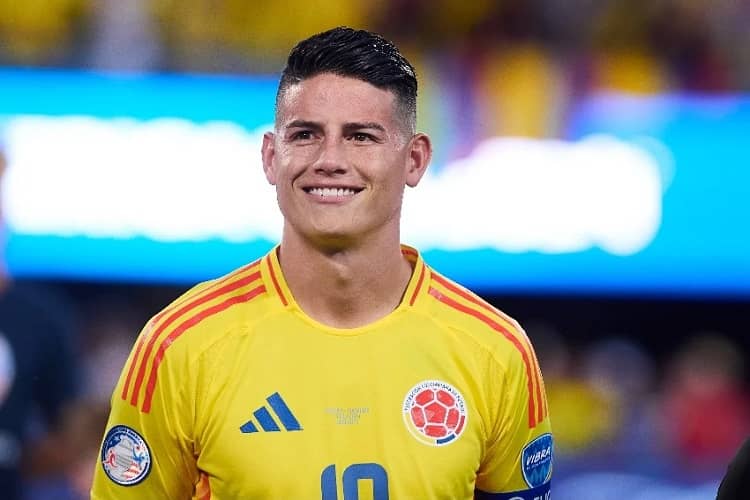 James Rodriguez Colombia copa américa 2024